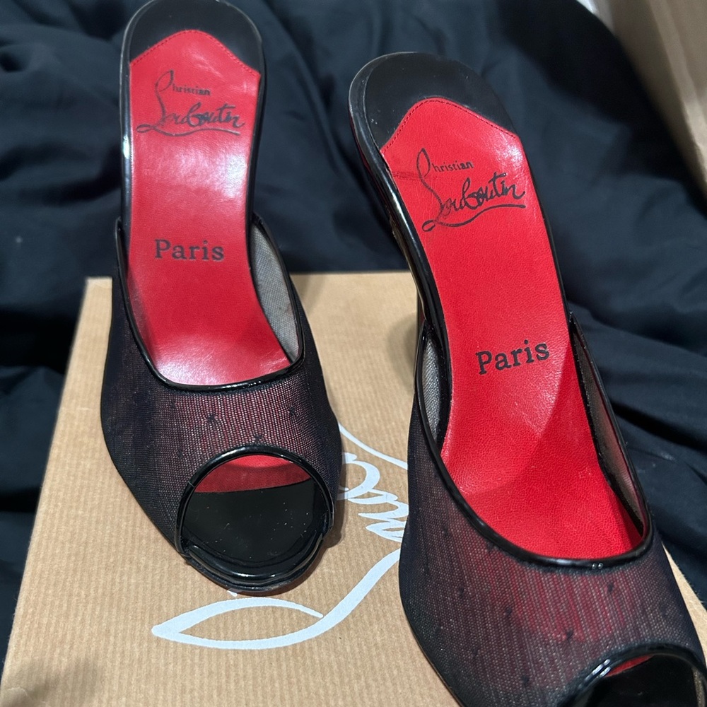 Red bottoms size 37 1/2